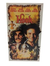 Hook Robin Williams Dustin Hoffman Julia Roberts Bob Hoskins VHS 1992 - £1.53 GBP