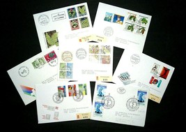 HELVETIA SWITZERLAND Lot of 44 x 1993 Full Covers Stamped &amp; Adressed to ... - $39.95