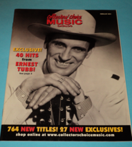 Collector&#39;s Choice Music Catalog  February 2001 ~ Ernest Tubb  Used - £5.48 GBP