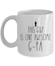 This Guy is One Awesome G-pa Coffee Mug Father Funny Cup Christmas Gift For Dad - £12.48 GBP+