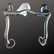 Partrade Stainless Western Horse Bit 5" Mouth NOS image 2