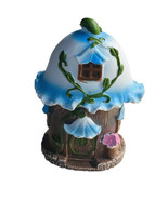 5&quot; Tall Fairy Garden House Blue Roof  Figure - €11,87 EUR