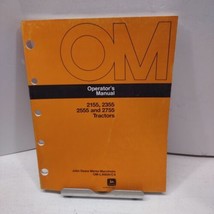 John Deere 2155,2355,2555,2755 Tractor Operators Manual, OML60034 - $19.79