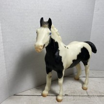 Retired Clydesdale Breyer Horse #776 Spotted Draft Foal Black Pinto - £31.64 GBP