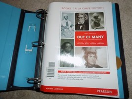 Out of Many : A History of the American People, Volume 1, Books a la Carte Editi - £69.17 GBP