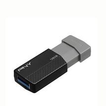PNY 128GB 3.0 Flash Drive (P-FD128ELEDGE-GE) black - $9.89