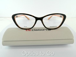LIZ CLAIBORNE L 458 (HMV) HAVANA PEACH 51-15-135 Eyeglass frames - £26.54 GBP