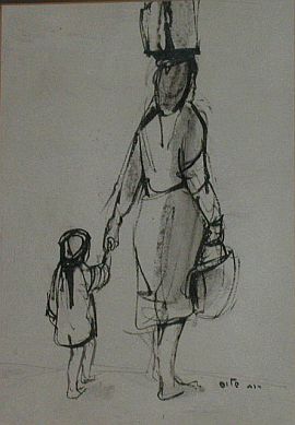 'Mother and daughter' - $950.00