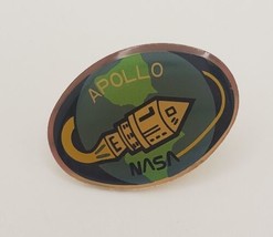 Collectible NASA Apollo Space Mission Rocket Souvenir Lapel Hat Pin Pinc... - £13.00 GBP