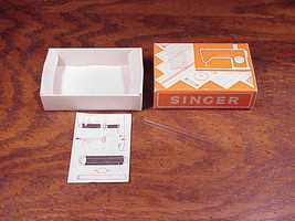 Singer Plastic Tube Thread Spindle, no. 116143, 116299-000, instructions, box - £5.19 GBP