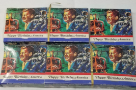 1976 USA Bicentennial Matchbooks Set of 6 Kennedy Apollo Happy Birthday America - £12.04 GBP