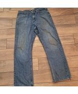 Vintage Wrangler Originals Relaxed Boot cut jeans men&#39;s sz 34x32 distressed - $418.54 MXN
