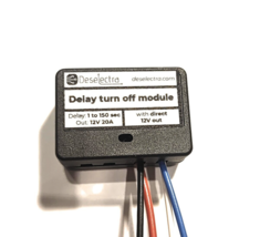 Car timer switch time relay 1-150 sec kit delay off box 12V 20A direct 12V out - £9.01 GBP