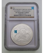 2010 Piefort Great Britain S5PND Olympics - Countdown NGC PF70 Ultra Cameo - £94.96 GBP