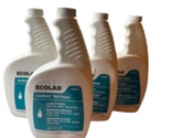 4 Bottles Ecolab 6100370 StainBlaster Multi Purpose Laundry Pre Spotter ... - $98.99
