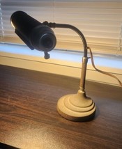 Vintage Art Deco Industrial Adjustable Piano Table Desk Bankers Lamp - £65.06 GBP