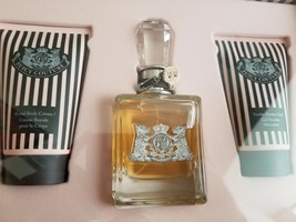 Juicy Couture 3 Piece EDP Gift Set with Spray Body Creme Shower Gel * NEW IN BOX - £78.24 GBP