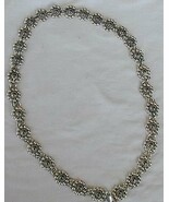 Oynx flowers necklace - $2,937.22 MXN