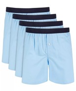 Club Room Men&#39;s 4-Pk. Cotton Woven Boxers, Tagless Sky Sail Blue-Medium ... - $23.31 CAD