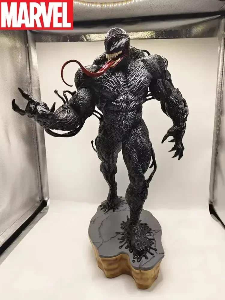 50cm Venom Batman Villain Gk Anime Figures Model Ornaments Oversized Statue - £133.68 GBP+