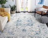 8&#39; X 10&#39; Safavieh Madison Collection Area Rug In Turquoise And Ivory With A - $161.99