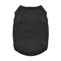 Doggie Design Jet Black 100% Cotton Dog Tank Sizes XS-3XL - $190.20 MXN
