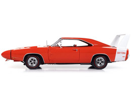 1969 Dodge Charger Daytona Red w White Tail Stripe Red Interior Muscle Car &amp; Cor - £84.86 GBP