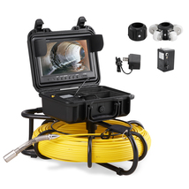 VEVOR Sewer Camera 393 ft, Drain Camera with 9" Screen, with 12 LED, 16G... - $685.99