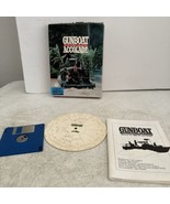 Gunboat Accolade River Combat Simulation - 1990 - Box &amp; Manual Only Tand... - £11.67 GBP
