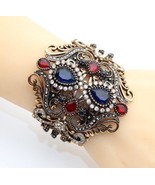 Vintage Turkish Resin Bangle Cuff Bracelet - $20.58 CAD