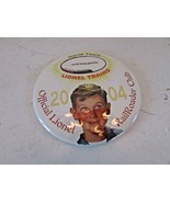 TIN LIONEL 2004 RAILROADER CLUB INSIDE TRACK WORTH BEING GOOD.. PIN 3.5&quot;... - $87.98 MXN
