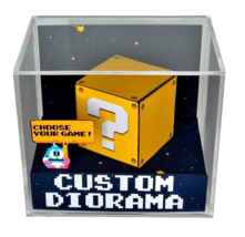 Custom Diorama - Personalized Cube - 3D Videogame - Gift for Gamer - Sha... - £67.80 GBP