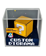 Custom Diorama - Personalized Cube - 3D Videogame - Gift for Gamer - Sha... - £66.52 GBP