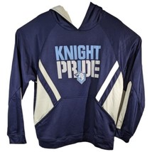 Hillsdale High School CA Hoodie Knights Pride Sweatshirt Mens Size XL - £16.01 GBP