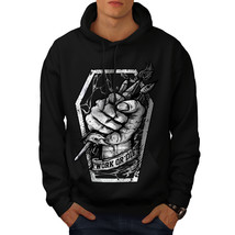 Wellcoda Work Or Die Painter Mens Hoodie, Challenge Casual Hooded Sweatshirt - £25.79 GBP+