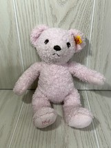 My First Steiff light pink plush teddy bear baby toy small stuffed animal 664717 - £21.01 GBP