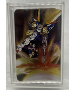 Beautiful Vintage Foil Gundam Wing W 90s Anime Manga Playing Card Poker ... - £26.08 GBP