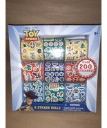 Disney Pixar Toy Story 4 - 9 Sticker Rolls - 200+ Pcs - New - £3.13 GBP