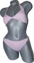 NWT MONOPLAZA bikini swimsuit Spain G L Large designer pink 2PC pageant designer - £42.14 GBP