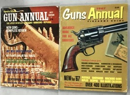 Lot of 2 Vintage Gun Annual Guns Annual Firearms Guide 1967 1971 - $19.80