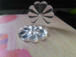 100Pcs16mm Chandelier Crystal Glass Rosette Flower Prism Hanging Pendant... - $14.55