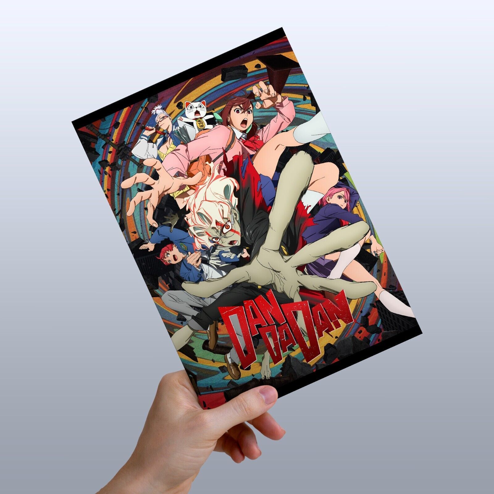 DAN DA DAN Dandadan anime poster Key Visual 2024 Anime Wall Art Room Decor Gift