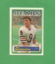1983 Topps Jim McMahon Rookie Chicago Bears  - £6.28 GBP