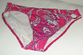 Nwt Womens Lauren Ralph Lauren Pink Paisley Print Bikini Bottom Size 14 - £18.38 GBP