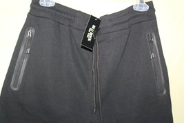 Blu Rock Men's Black Shorts Size Medium With Drawstring Elastic Waist  - $39.59