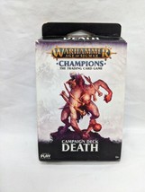 Warhammer Age Of Sigmar Champions TCG Campaign Deck Death Open Box - $9.80