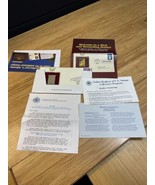 Wonders of America Largest Estuary Chesapeake Bay 22kt Gold Stamp Replic... - $186.59 MXN