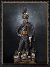 1/24 Resin Model Kit Napoleonic Wars Hussar Officer Unpainted - $24.96