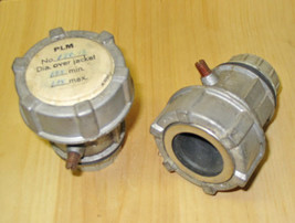 Adalet Plm Jag Jacket Over Armor Cable Fitting Coupler (M/N: 138-12) ~ Rare! - £39.33 GBP