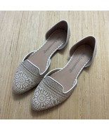 Soft Surroundings Amelia D’orsay Cream Shoes Flats Size 7.5 Small Flaw - $46.00 CAD